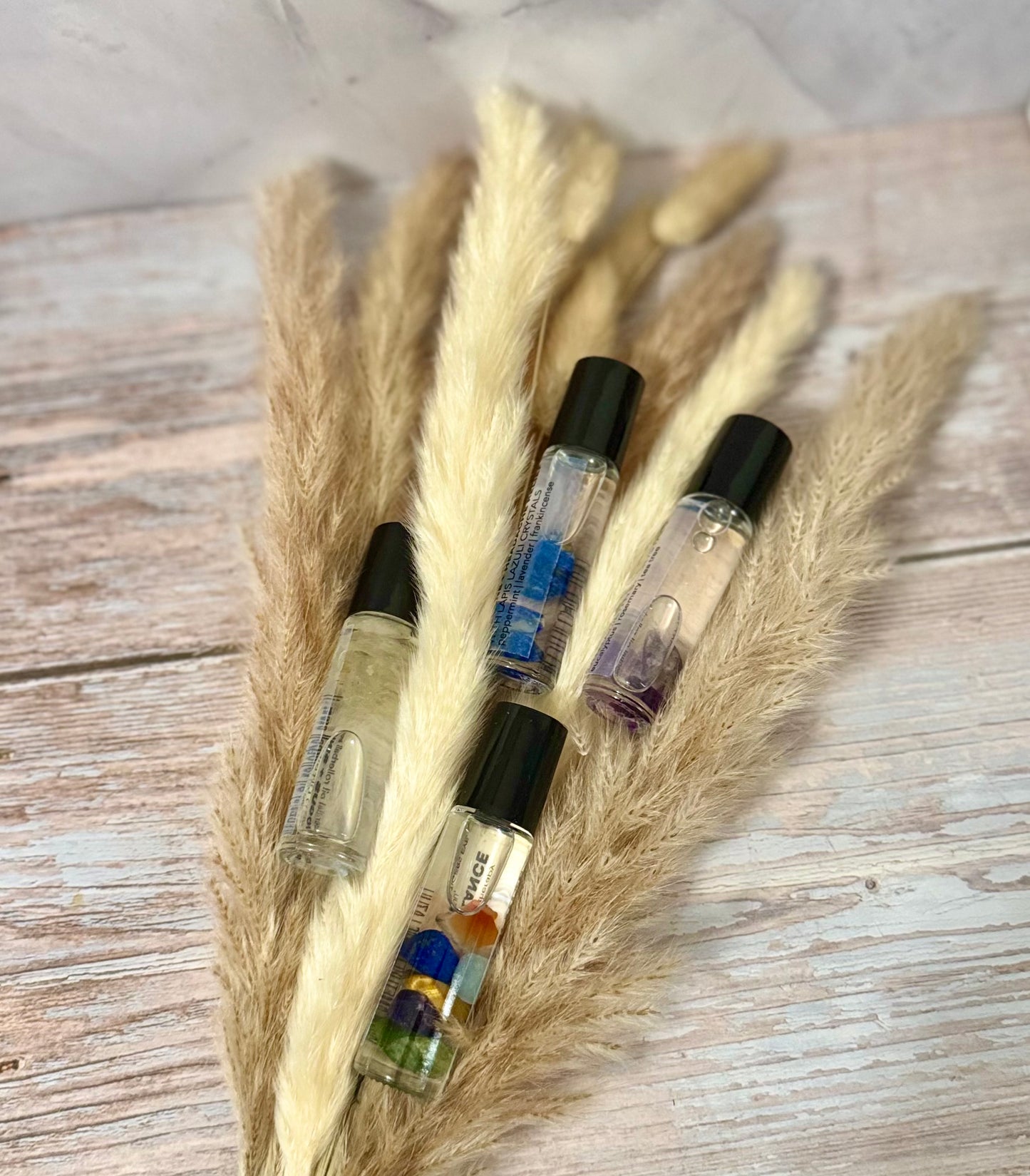 Essential Oil Crystal Rollerballs - Choose Your Scent