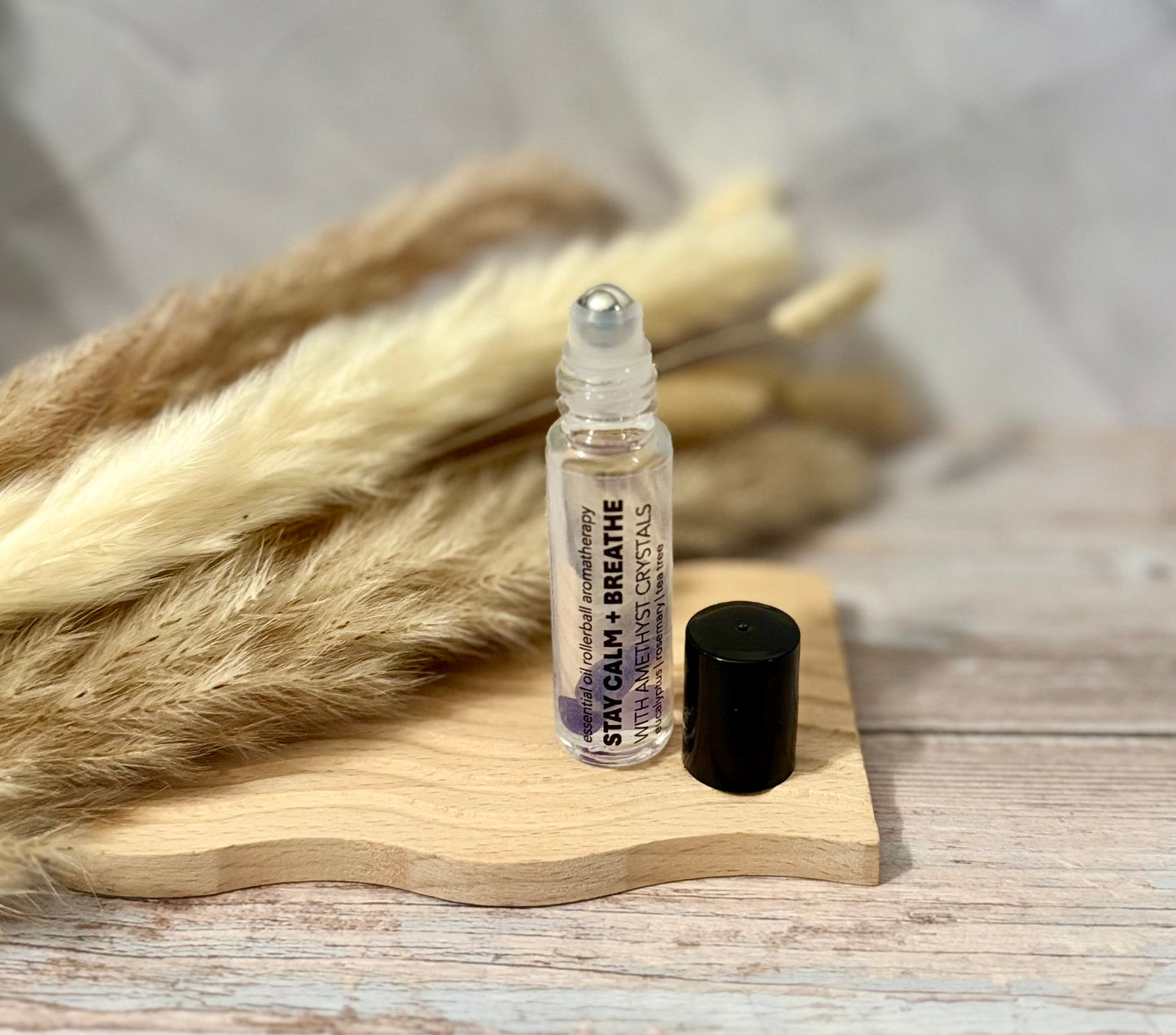 Essential Oil Crystal Rollerballs - Choose Your Scent